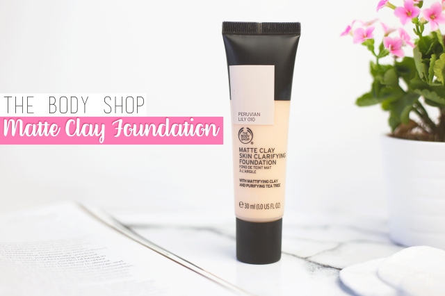 the body shop matte clay foundation 4